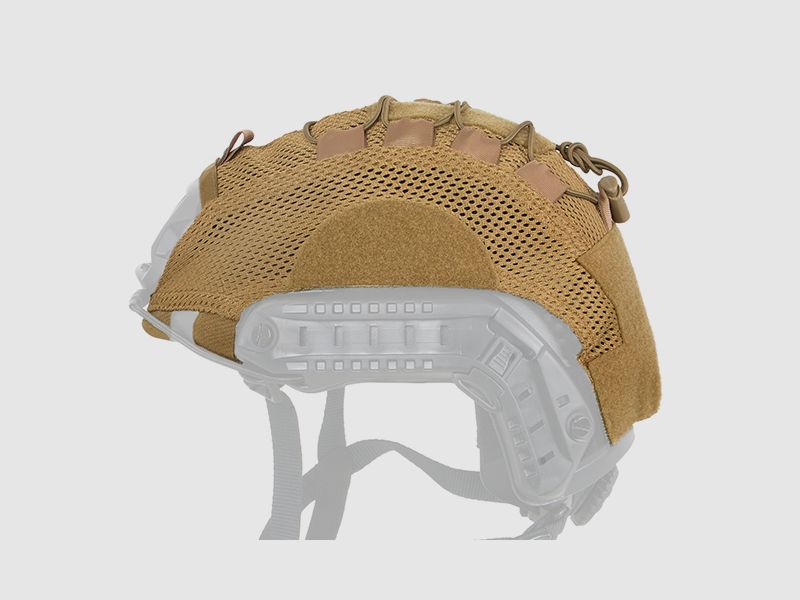 Mesh Fast Helmet Cover - Coyote Brown [EM]