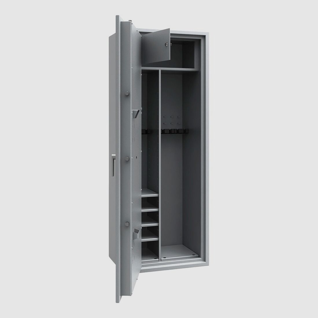 ISS Multi-purpose gun cabinet class 1 (gray, left hinge), image 1 of 2