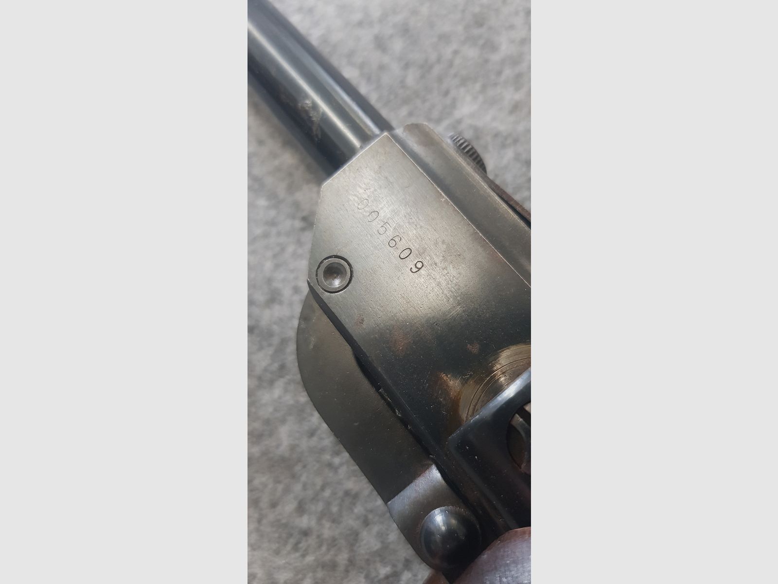 Sehr altes Walther Mod. 51 Knicker Luftgewehr mit sehr kleiner Seriennummer ohne F-Zeichen aus den 50iger Jahren cal. 4,5mm Diabolo