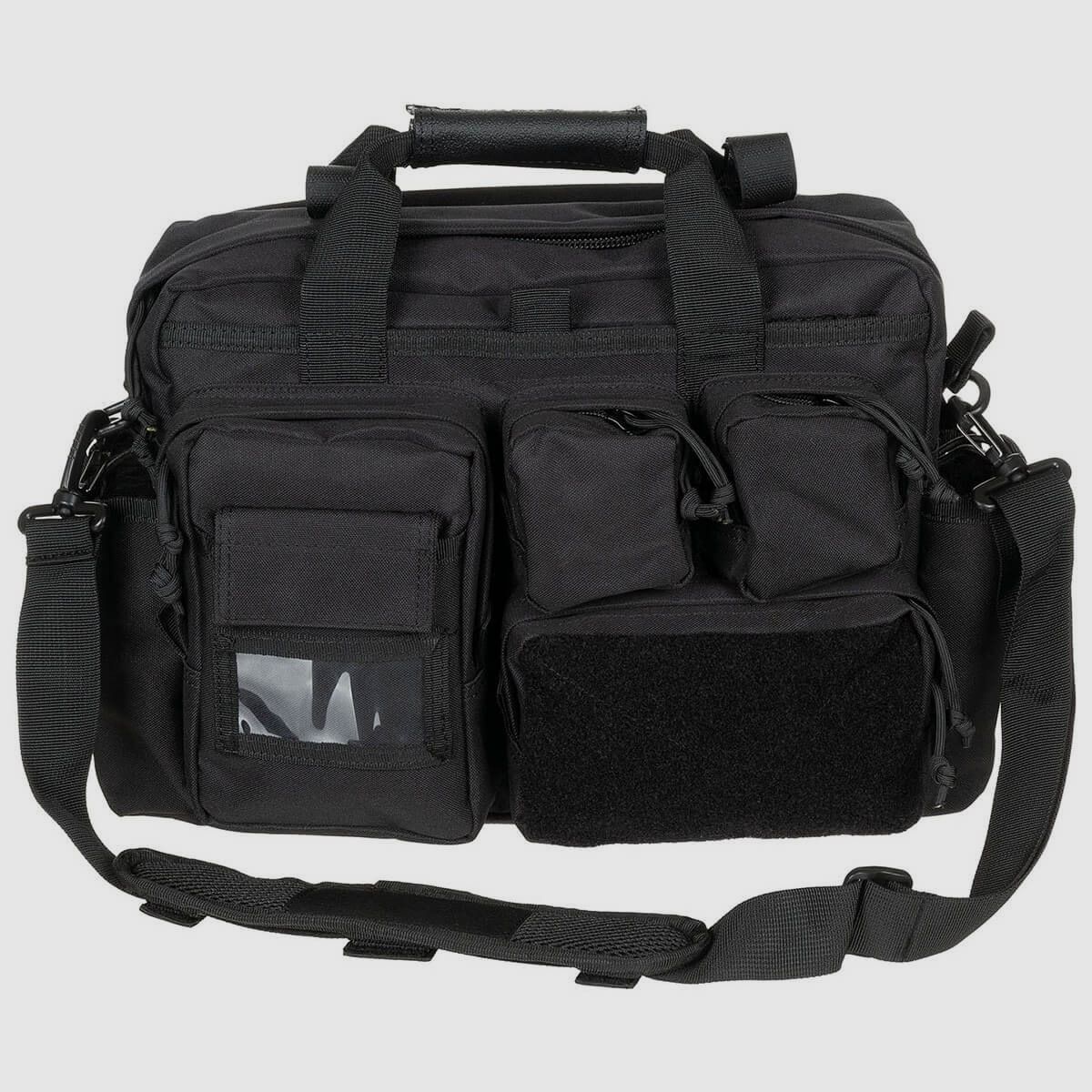 MFH Einsatz Tasche mit Schultergurt, Schwarz