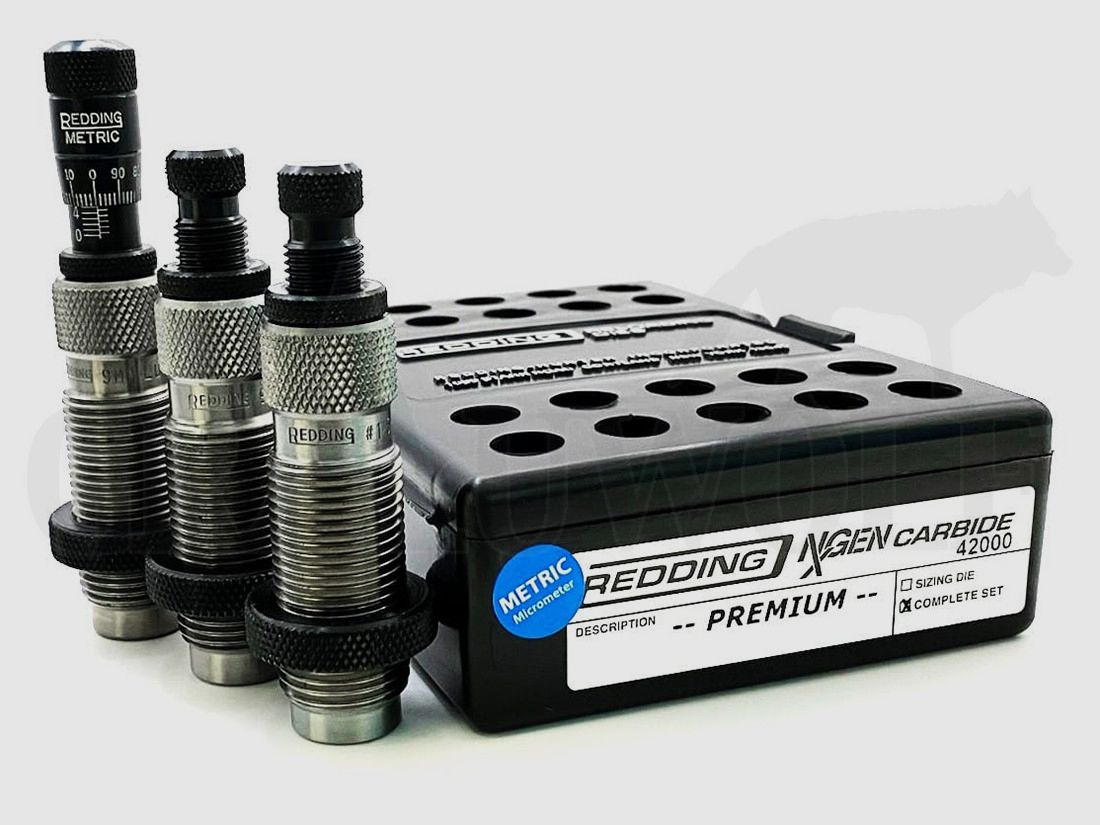 .32 S&W Long / .32 H&R Magnum Redding Metric Die Set