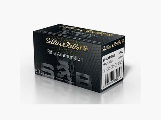 S&B 30 Carbine FMJ 110 grs.