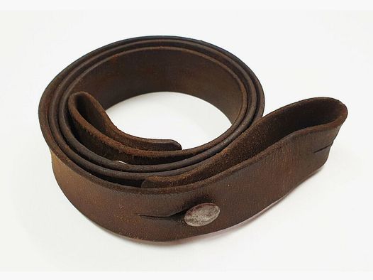 Wapenfabriek Bern originele ordonnantie riemen van het Zwitserse leger voor lange geweren IG 1889 / 96-11/ 1911 leren riem