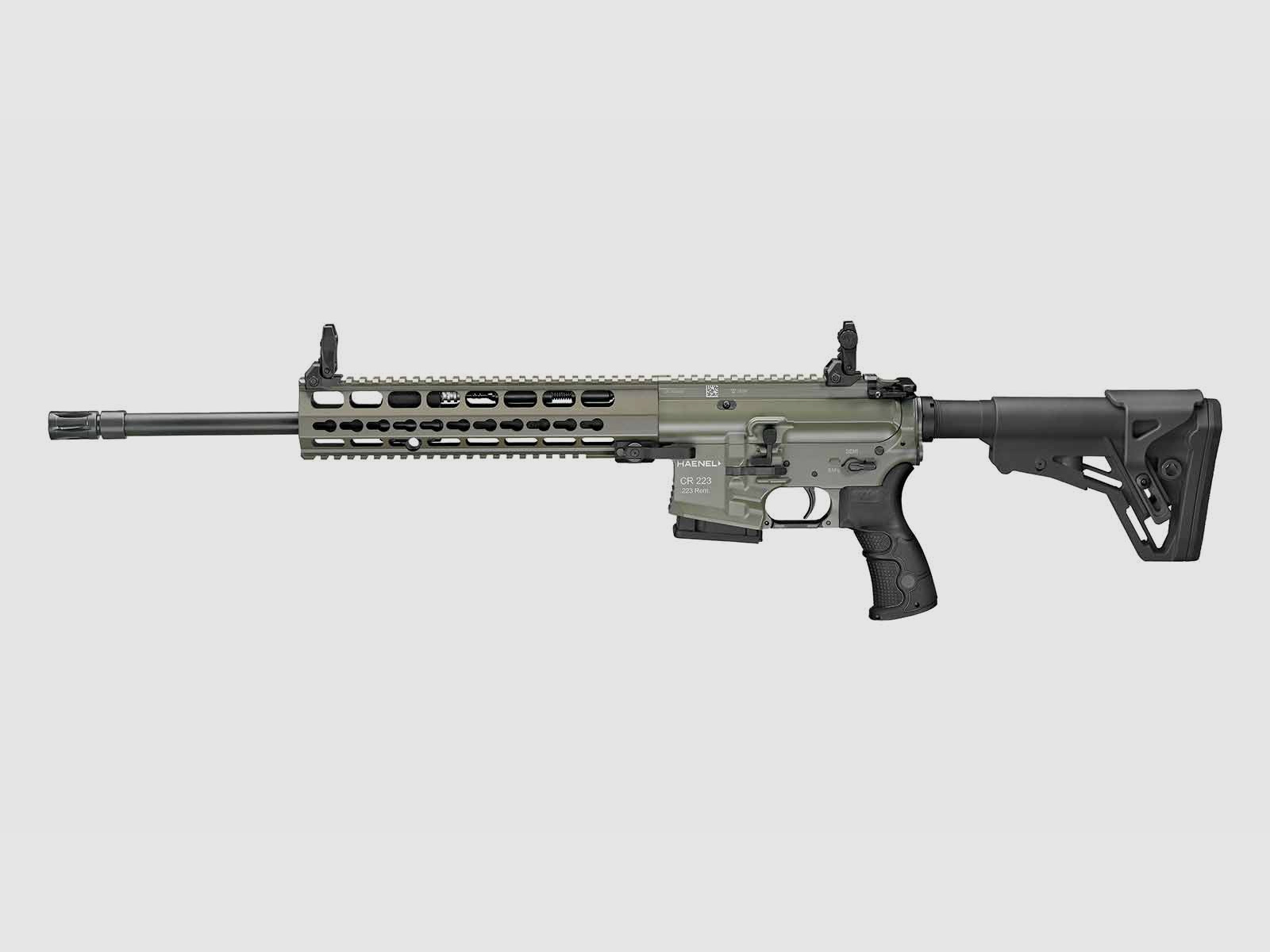 HAENEL CR223 OLIVE 16.65" FA/LA .223 Rem olive special model *including shipping!* RRP: €3,250