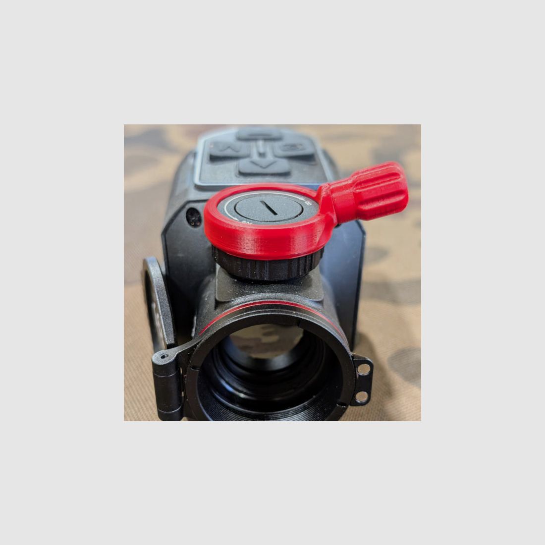 For Infiray Mate: Quick adjustment lever for thermal imaging camera focus, image 3 of 6