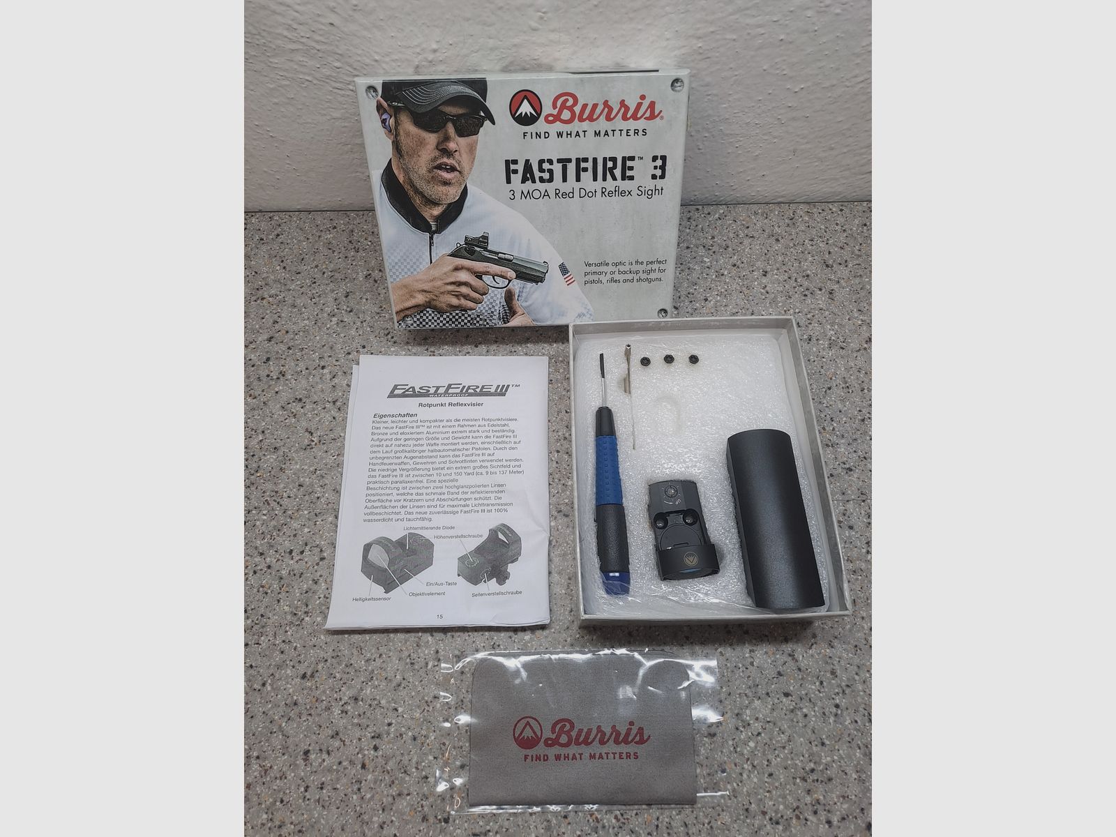 Burris Fastfire 3, 3 MOA