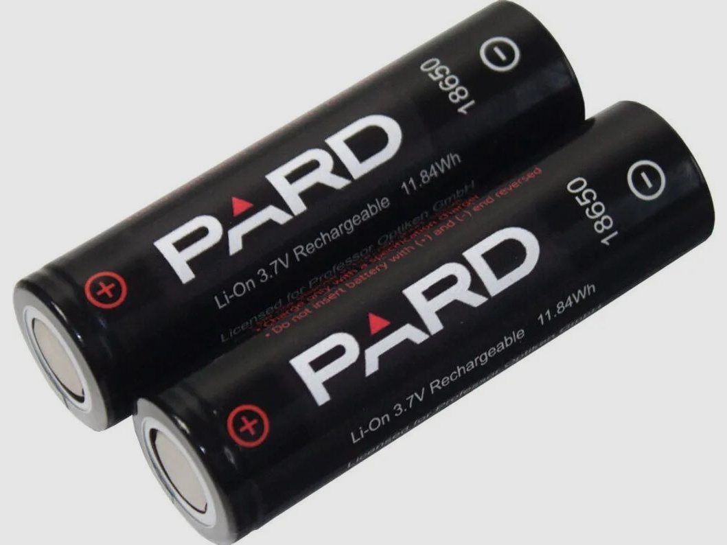 2er Pack PARD 18650 LI-ON AKKU 3,7V 3200MAH (OEM)