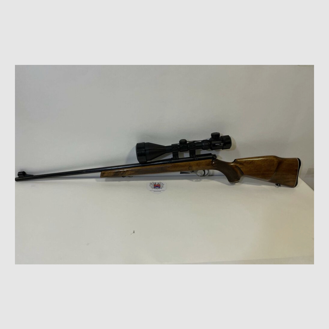 Unique Modell T Dioptra im Kaliber 22 Magnum Sehr Selten. Unique Modell. Dioptra, Jagdrepetierer, Kaliber 22Magnum
