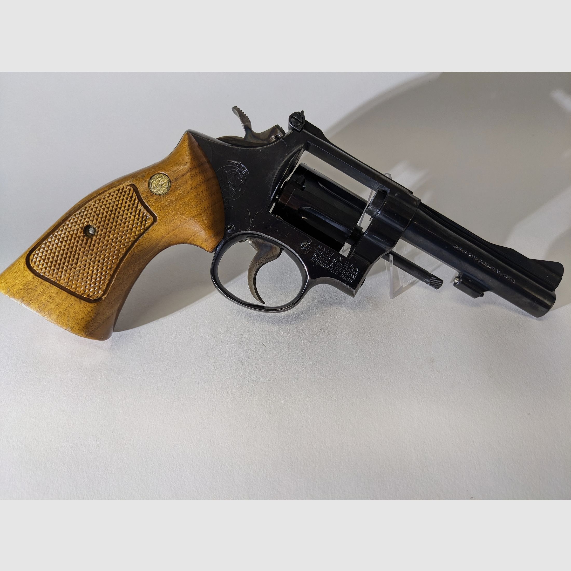 Revolver Smith und Wesson 4" Kal.38, Bild 2 von 4