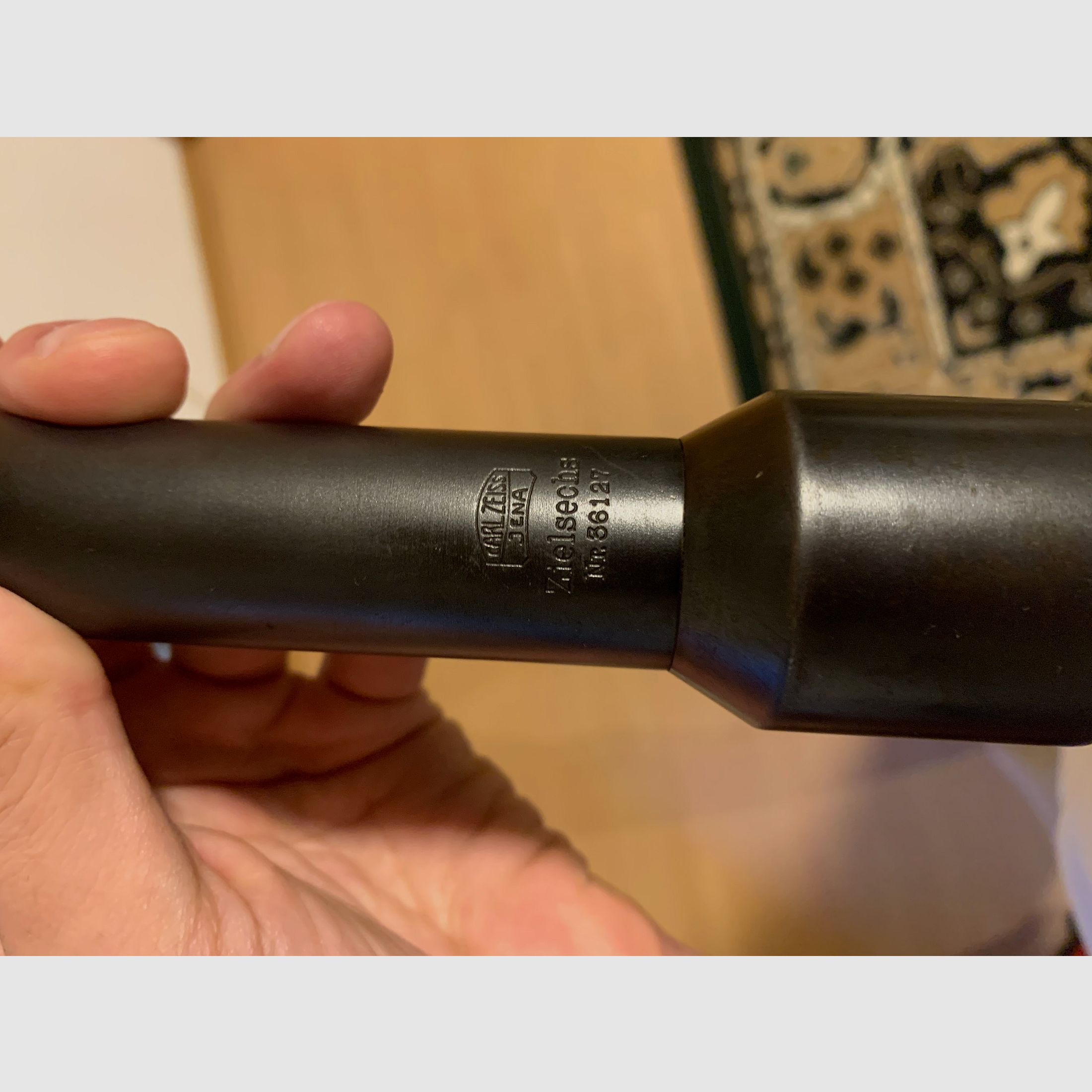 Karl Zeiss Jena Zielsechs telescopio de mira 100% Original WW2