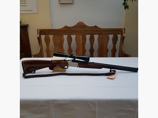 Blaser Bockbüchsflinte Kal. 7x65R & 16/70 Zielfernrohr Kahles Wien