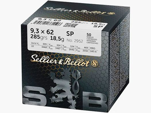 Sellier & Bellot	 S&B SP 285grs - 50Stk