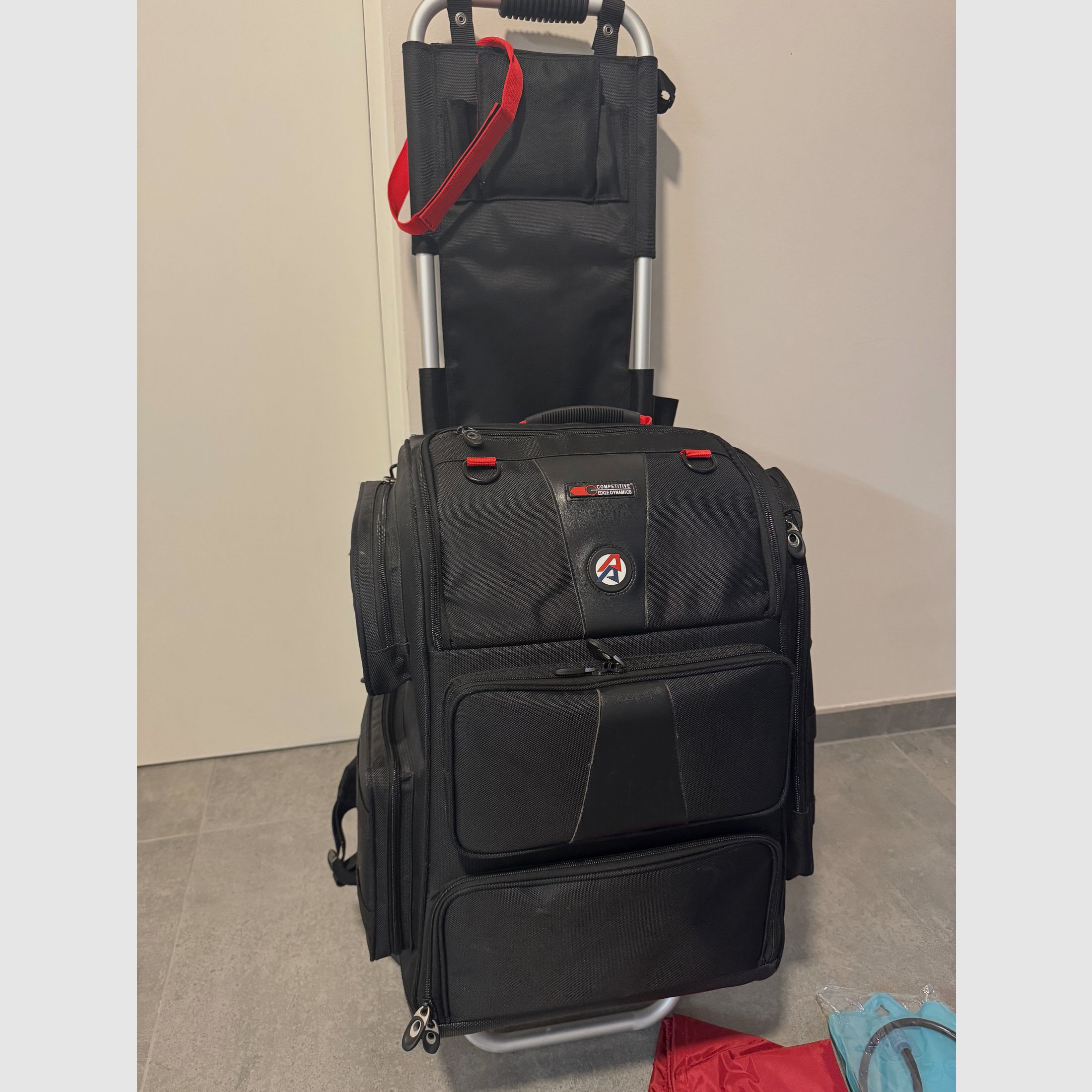 CED/DAA RangePack Pro mit CED/DAA RangeCart Pro IPSC Tasche Rucksack