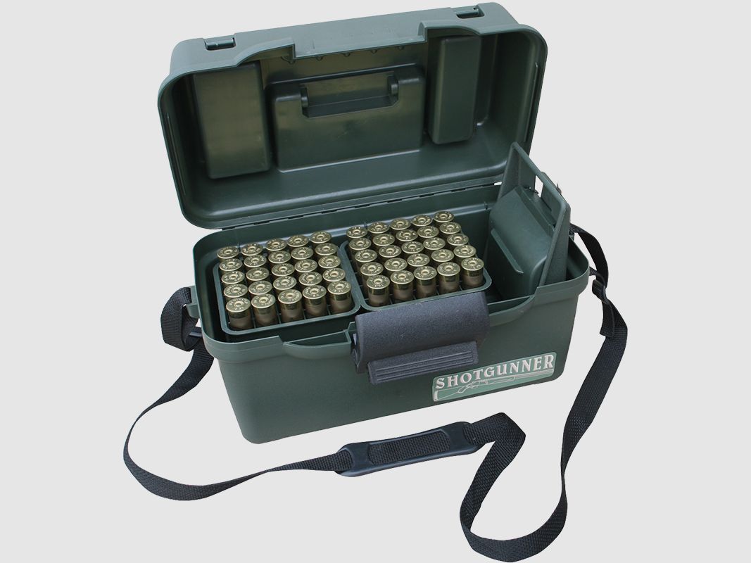 MTM Caja de cartuchos SH100-12-09 camuflaje salvaje para 100 cartuchos de perdigones .12