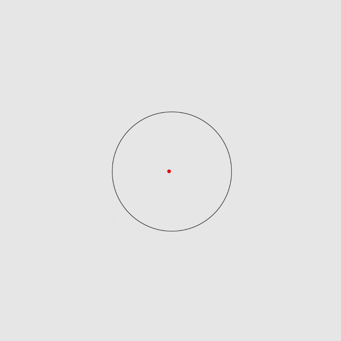 Leupold Freedom 1x34 1 MOA Punto Rosso con Montaggio, immagine 5 di 5