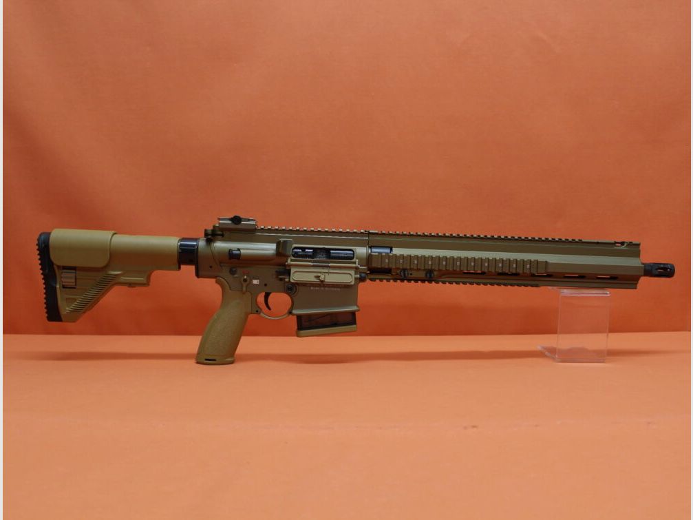 Heckler&Koch Ha. rifle .308Win Heckler&Koch/H&K MR308 A3 28 16.5" barrel RAL8000, gas piston system HK417/G28