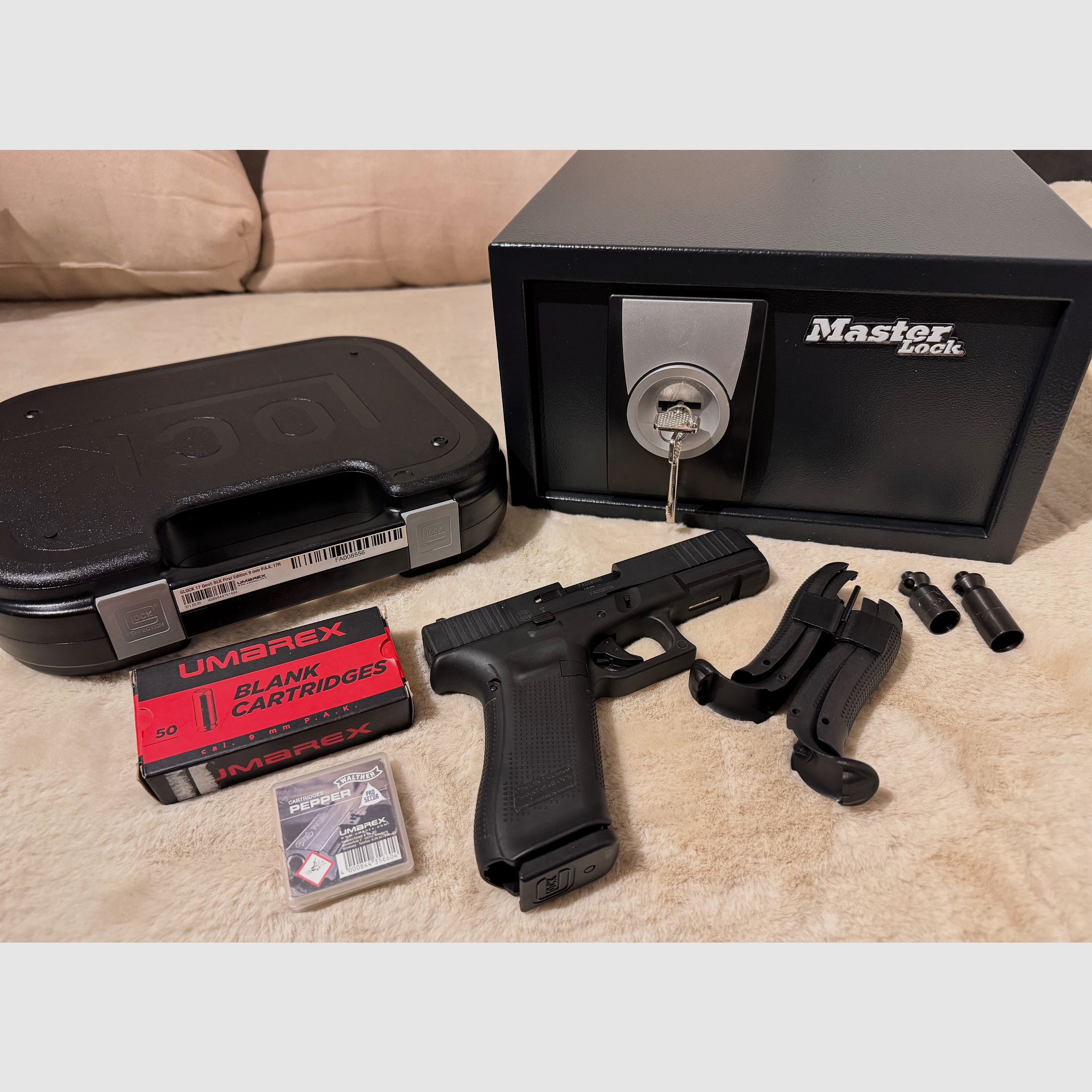 Top Glock 17 Gen5 BLK Schreckschusswaffe limitierte First Edition