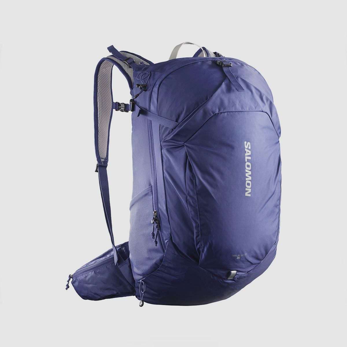 Rucksack – SALOMON – TRAILBLAZER 30 Mazarine Blue / GHOST GRAY 16-4703 TCX, Bild 1 von 4
