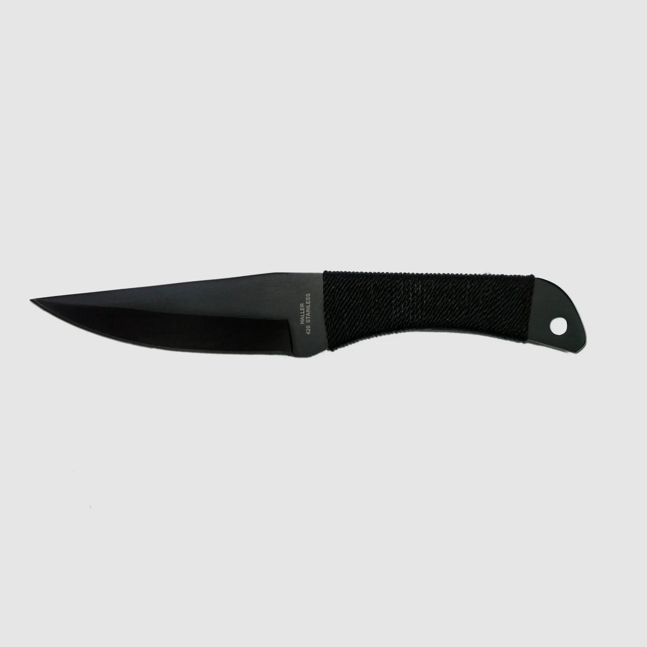 Haller Haller Coltello da lancio Basic II nero