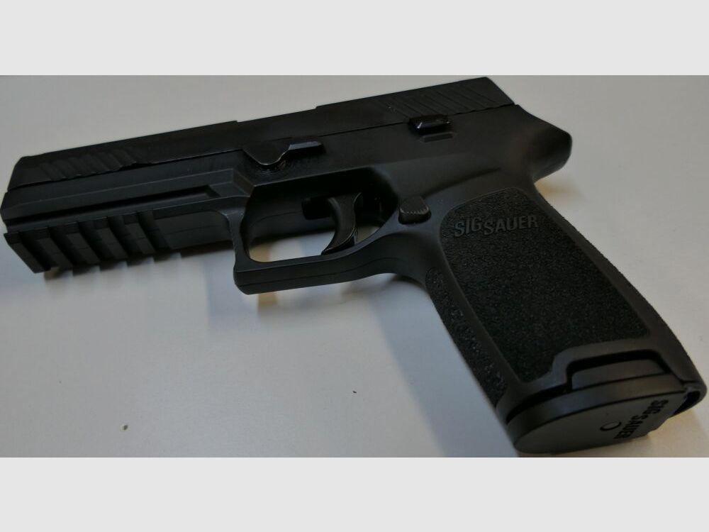 Sig Sauer P320F including holster and accessories