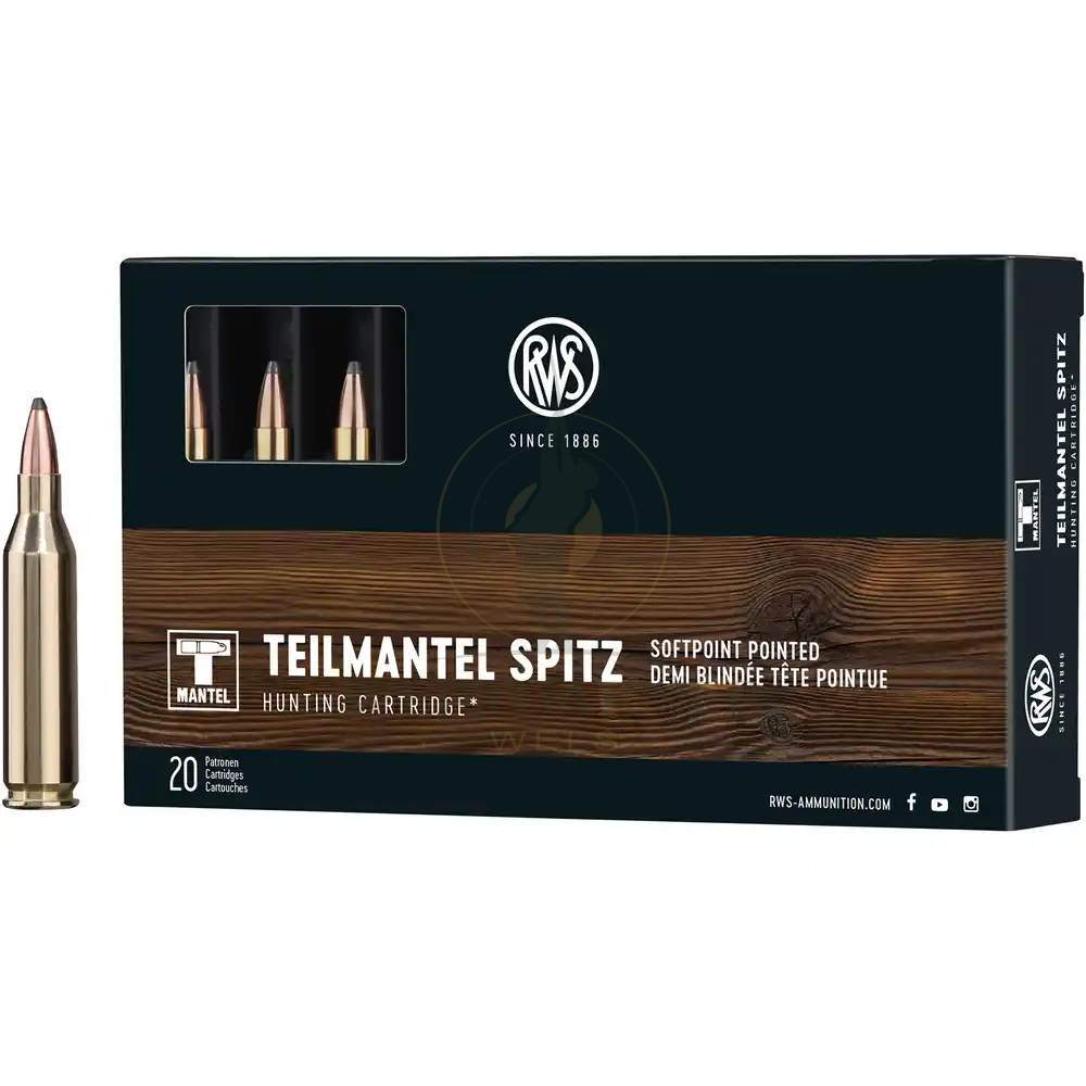 RWS .243 Win. Teilmantel 6,5g/100gr 20 Stk./ Pkg., Bild 2 von 3