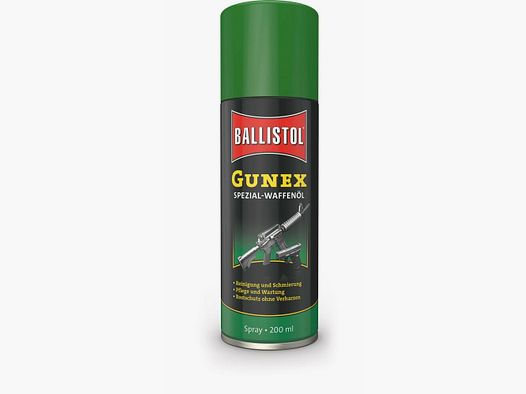 Ballistol Gunex Special Weapon Oil Spray 200ml Care Product