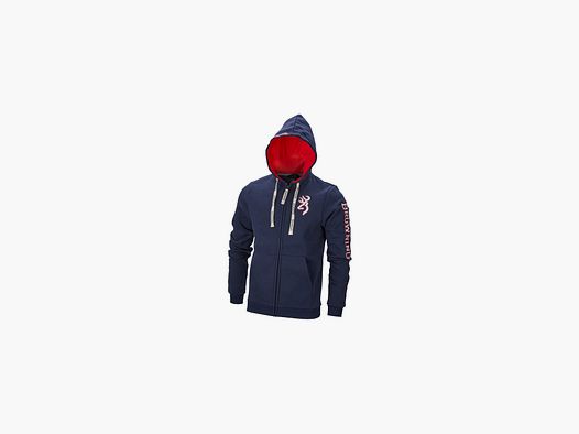 Browning Snapshot Sweatshirt mit Reißverschluss Dunkelblau