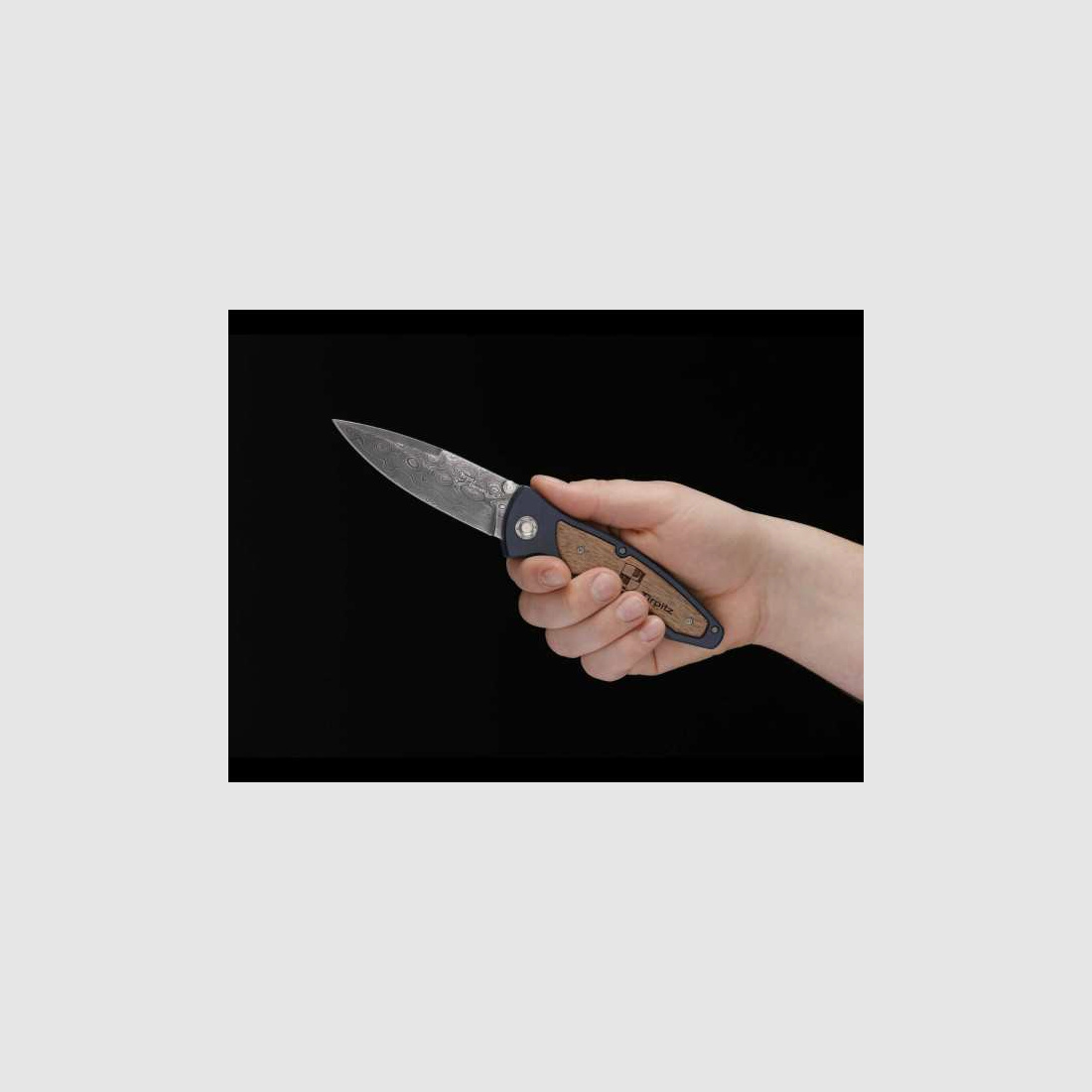 Böker Tirpitz Damast 300 Lagen Taschenmesser