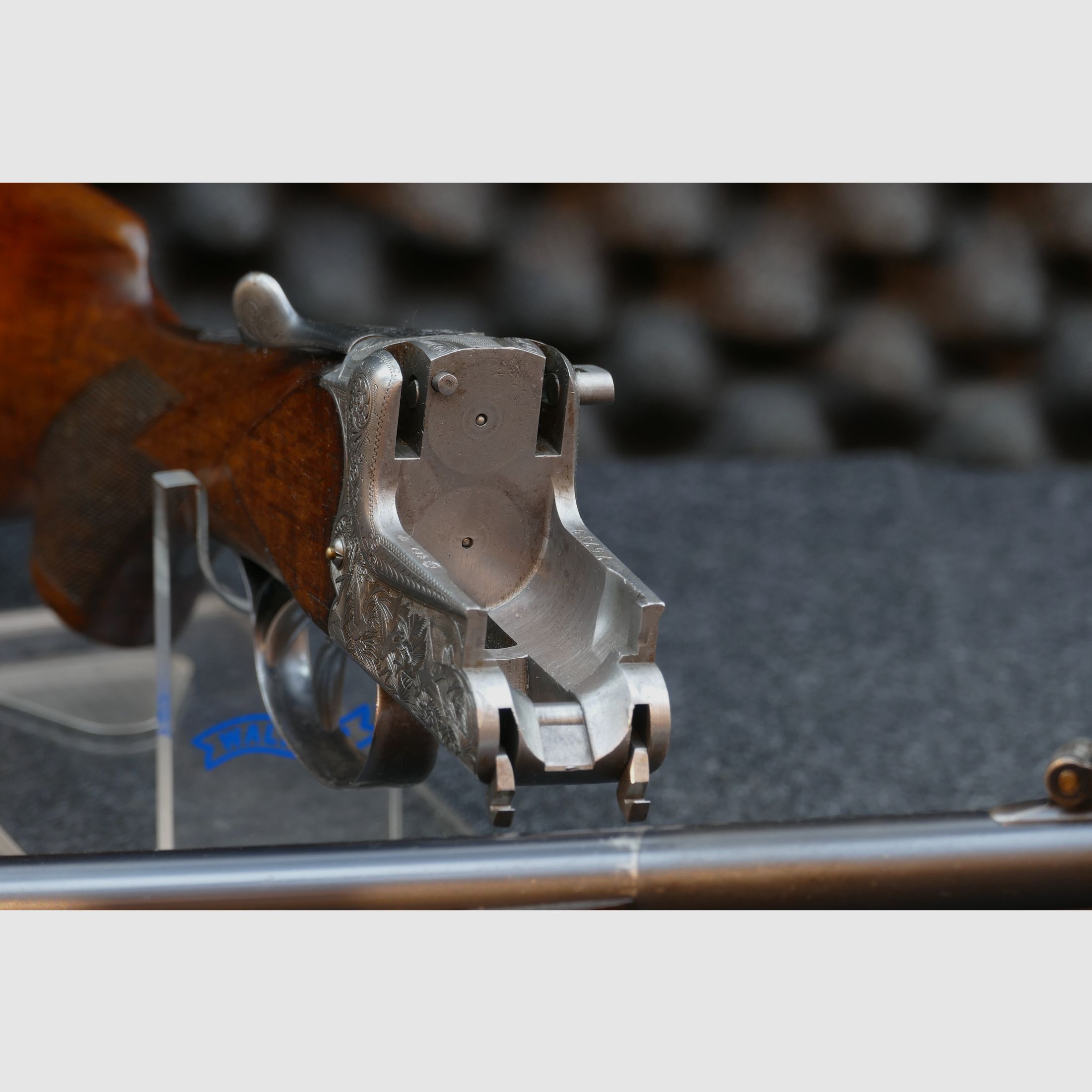 Merkel 201E — podwójna strzelba, kal. 12/70 (Suhl / 1970)