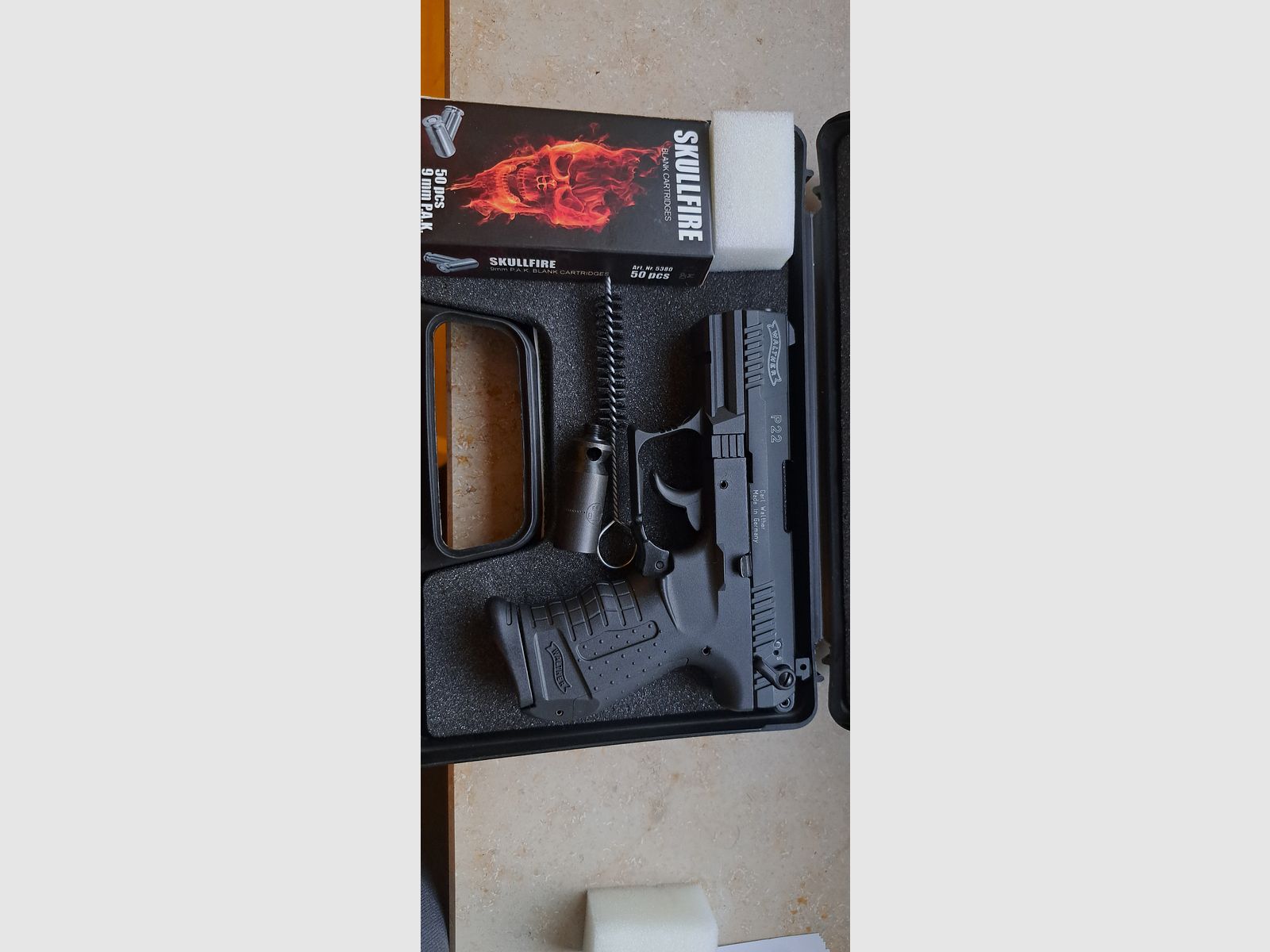 Walther P22 9mm P.A.K. Neu.