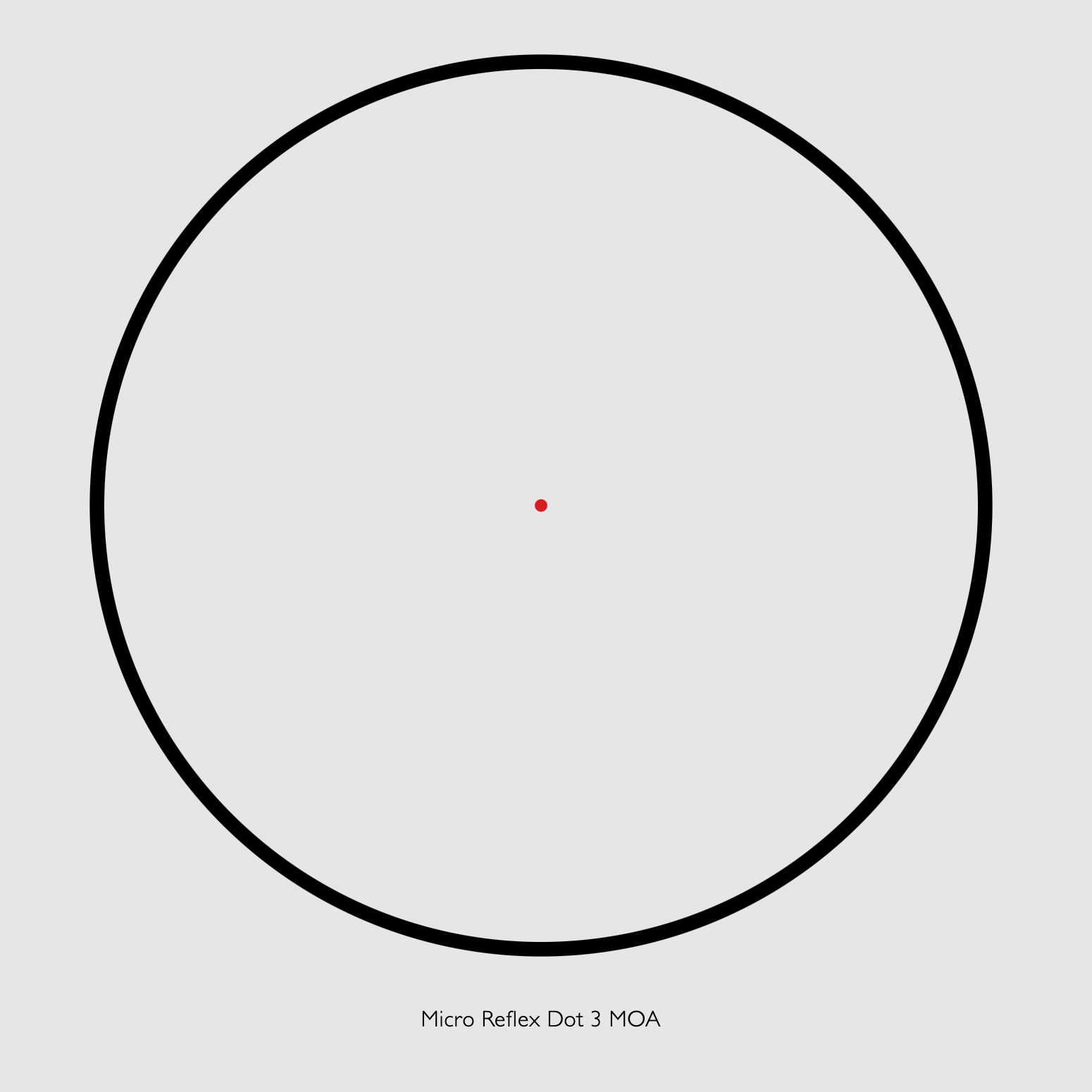 HAWKE viseur point rouge 12106 Vantage 1x25 9-11mm 3 MOA