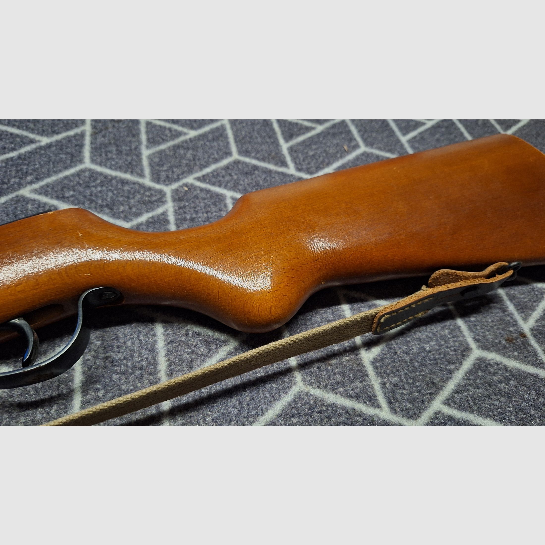 Haenel Suhl 310 air rifle with 12-round magazine + case!