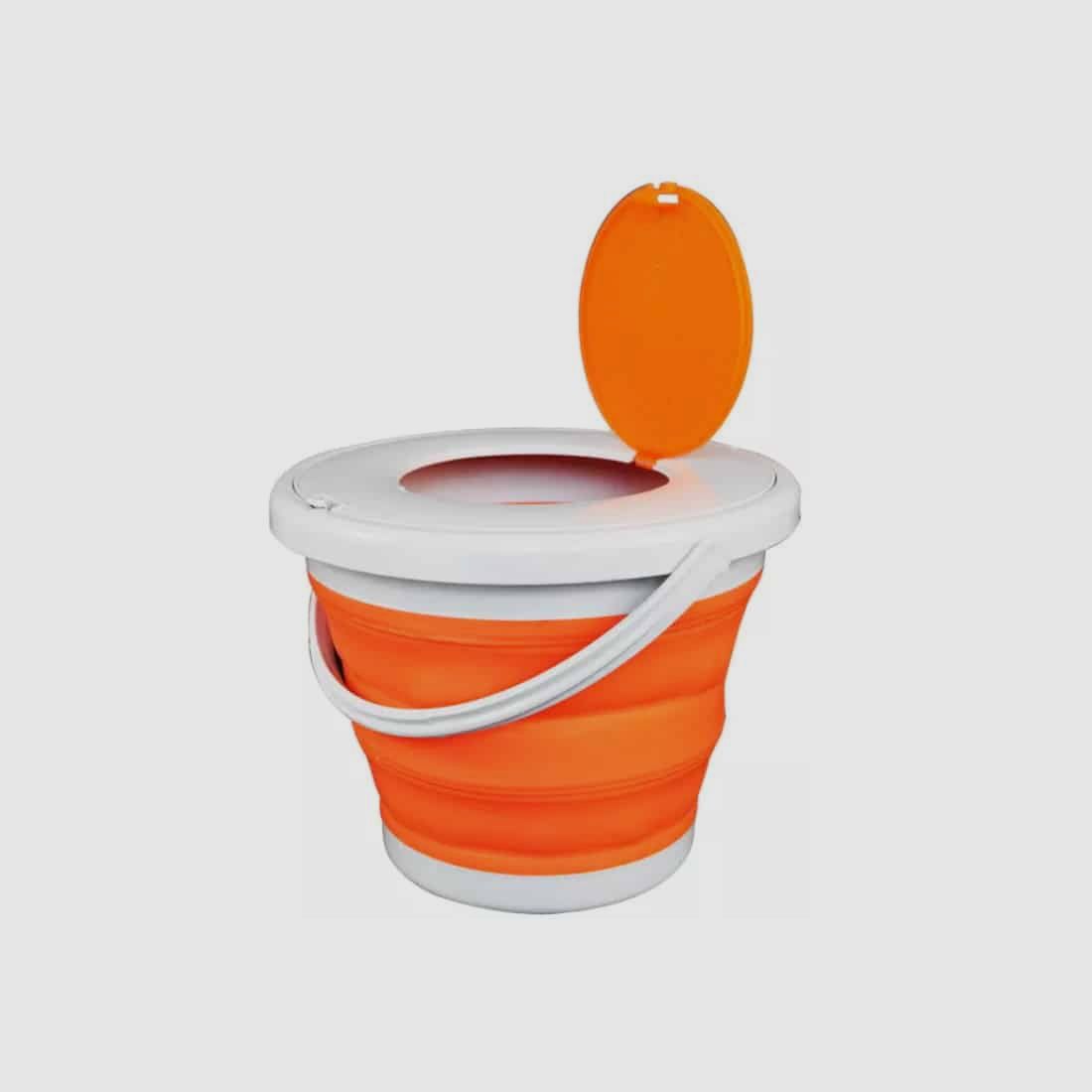 GelBlaster Munitionseimer fr Soft-Gel Kugeln (zusammenklappbar) - ORANGE