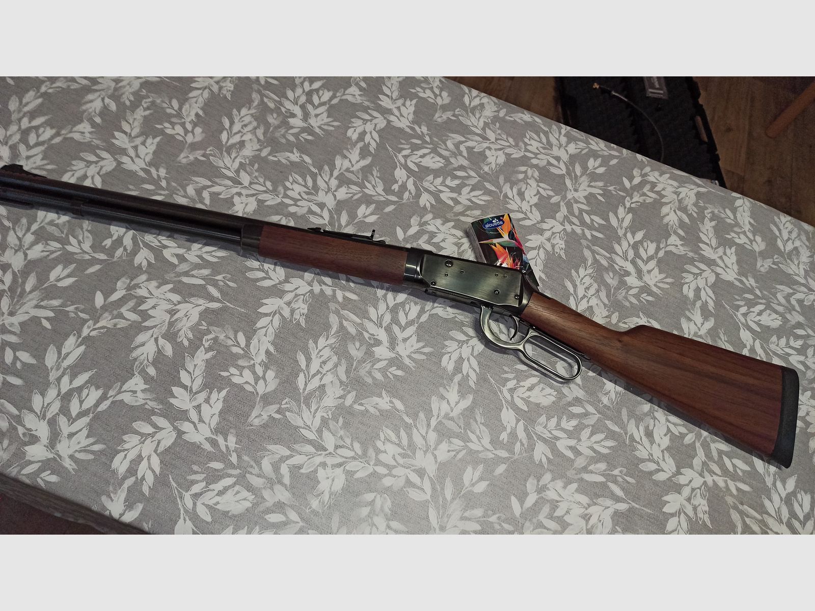 WINCHESTER 1894 TD TAKEDOWN lever-action rifle caliber .450 Marlin collector's firearm safe queen