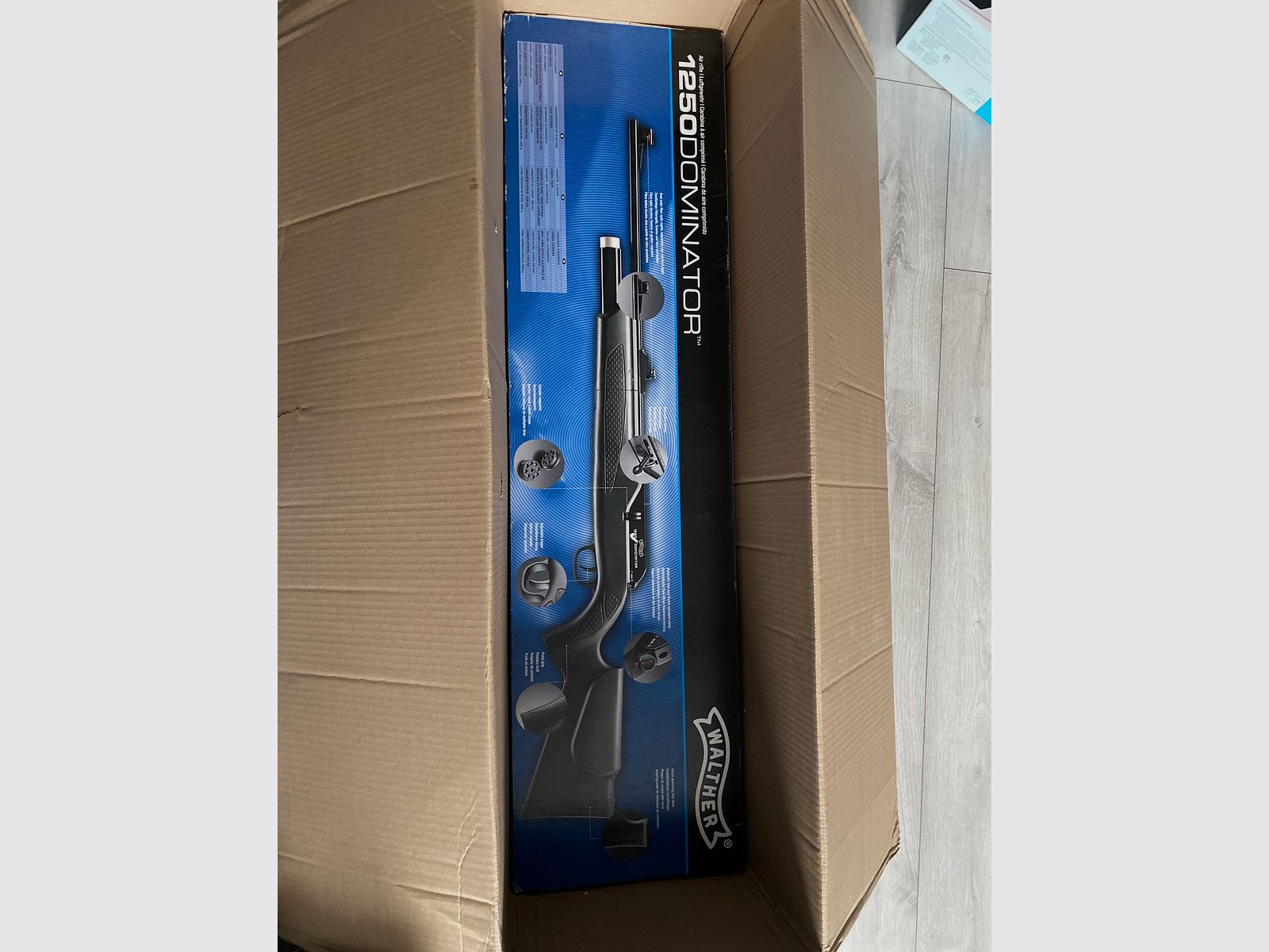 NOWY Walther Dominator 1250 kal. 177 (4,5 mm)