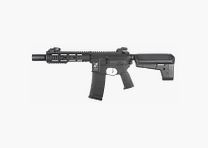 M4 AR15 M-LOK SilentOps 8 Zoll CHARLIE Schwarz S-AEG Airsoft Gewehr Frei ab 18 Jahren | Delta Armory