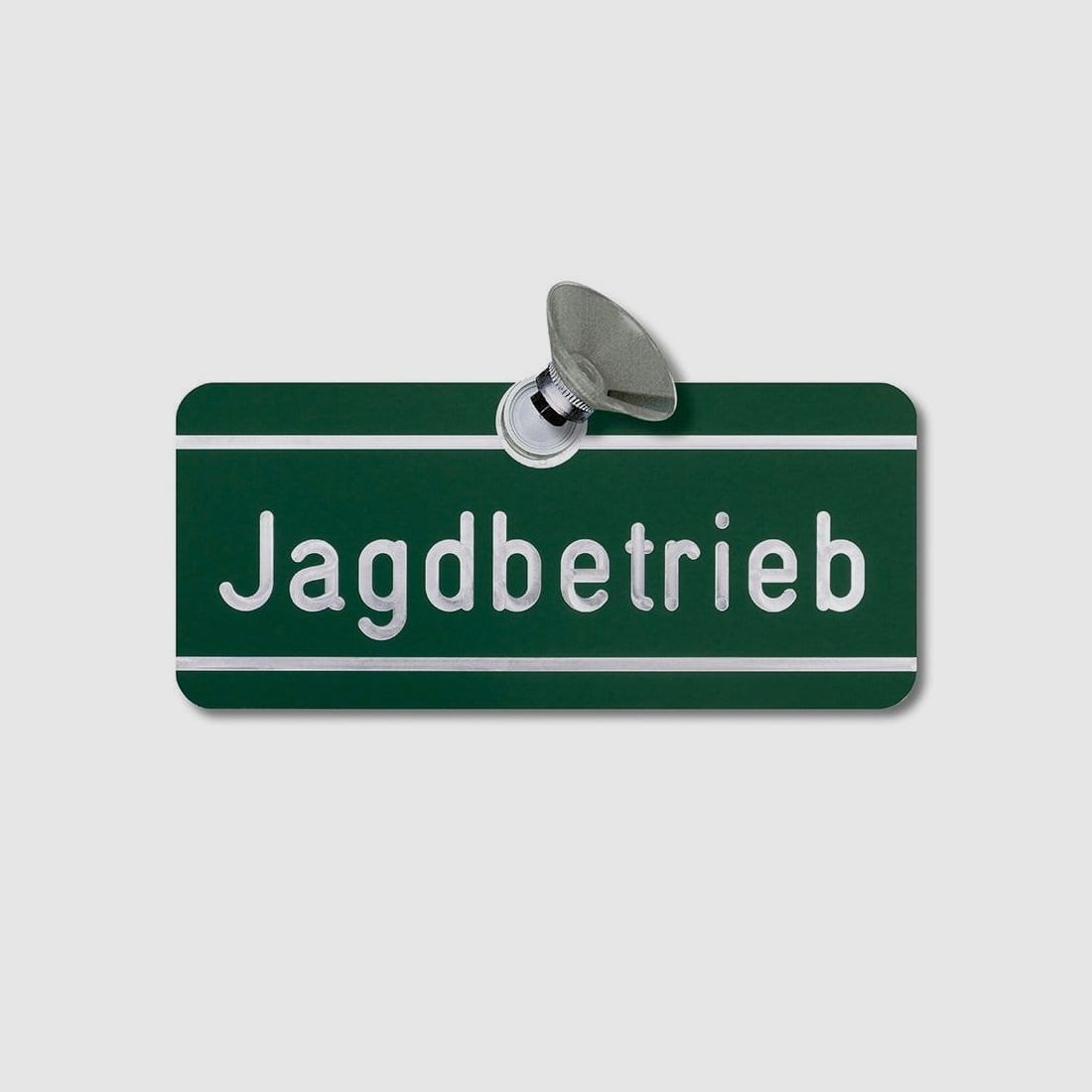 AKAH Autoschild Jagdbetrieb mit Magnetsaugnapf