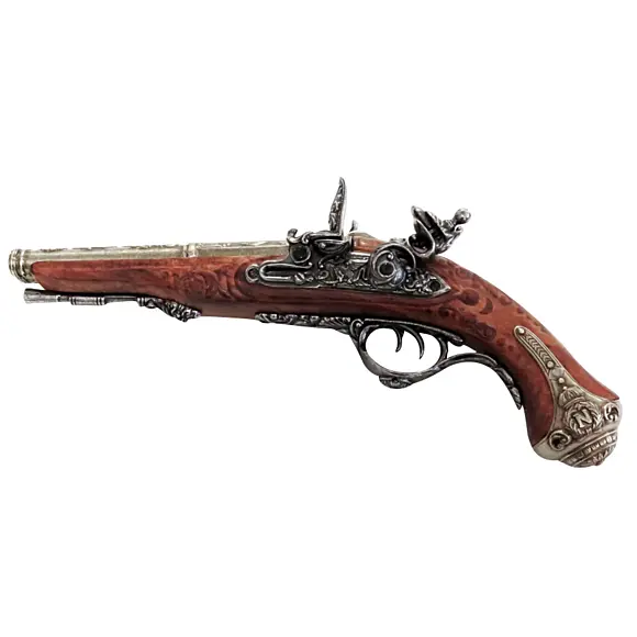 Dekorative Denix-Replik eines französischen Pistole mit 2 Läufen 1806 Napoleon-Pistole mit 2 Läufen, Bild 5 von 12