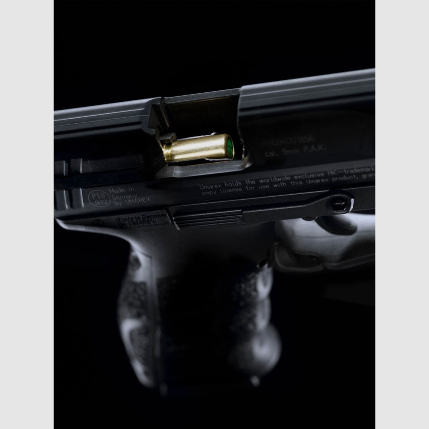 Umarex 302.02.00 Heckler & Koch P30 9 mm P.A.K. Schwarz Schreckschusswaffe Pyro, Bild 4 von 4