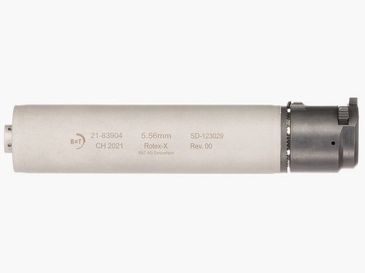 B&T Schalldämpfer Rotex-X - .223/5,56 - QDN Schnellverschluss