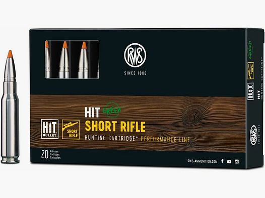 RWS HIT GREEN SRF 9,7g/150grs 20er