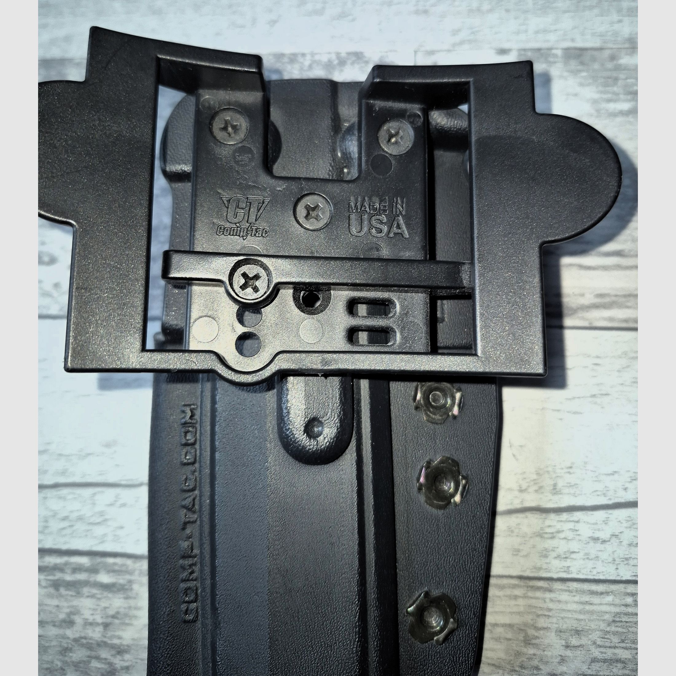 Funda KYDEX COMP-TAC International CZ Shadow II derecha negra aprobada por IPSC