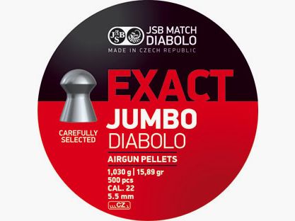 JSB Diabolo Jumbo Exact RS 5,52mm 500 STK