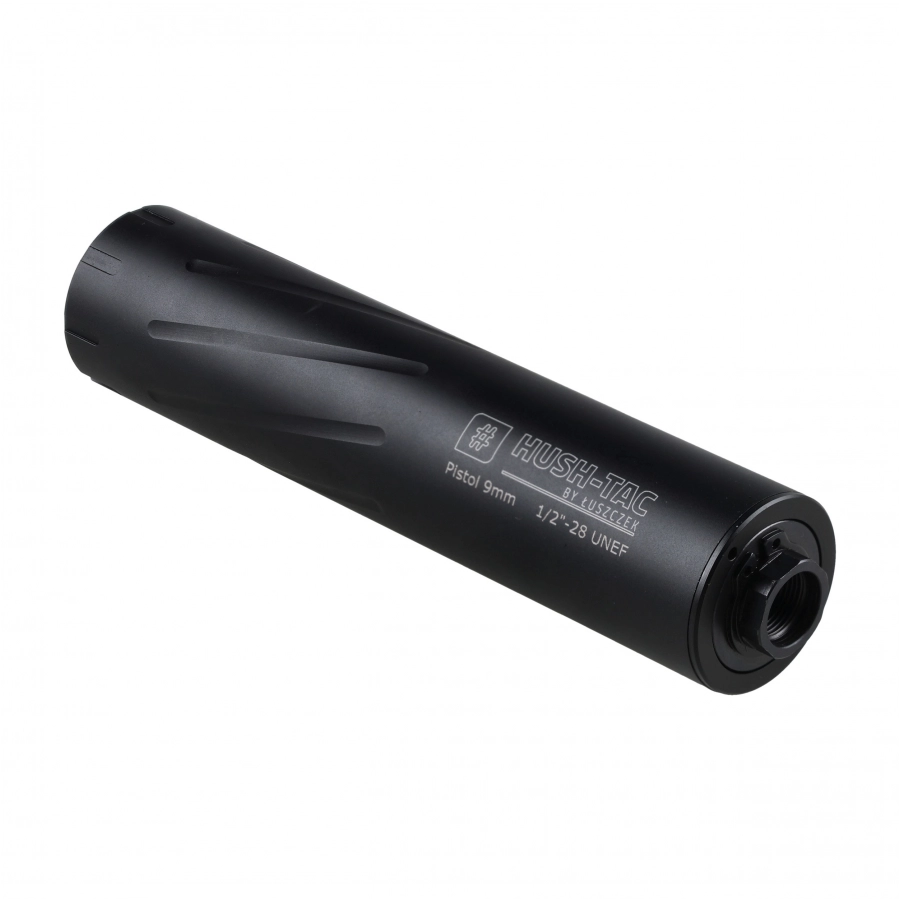 Geluiddemper voor pistool Hush-Tac Pistol Short 9 mm 1/2x28 UNEF, afbeelding 2 van 3