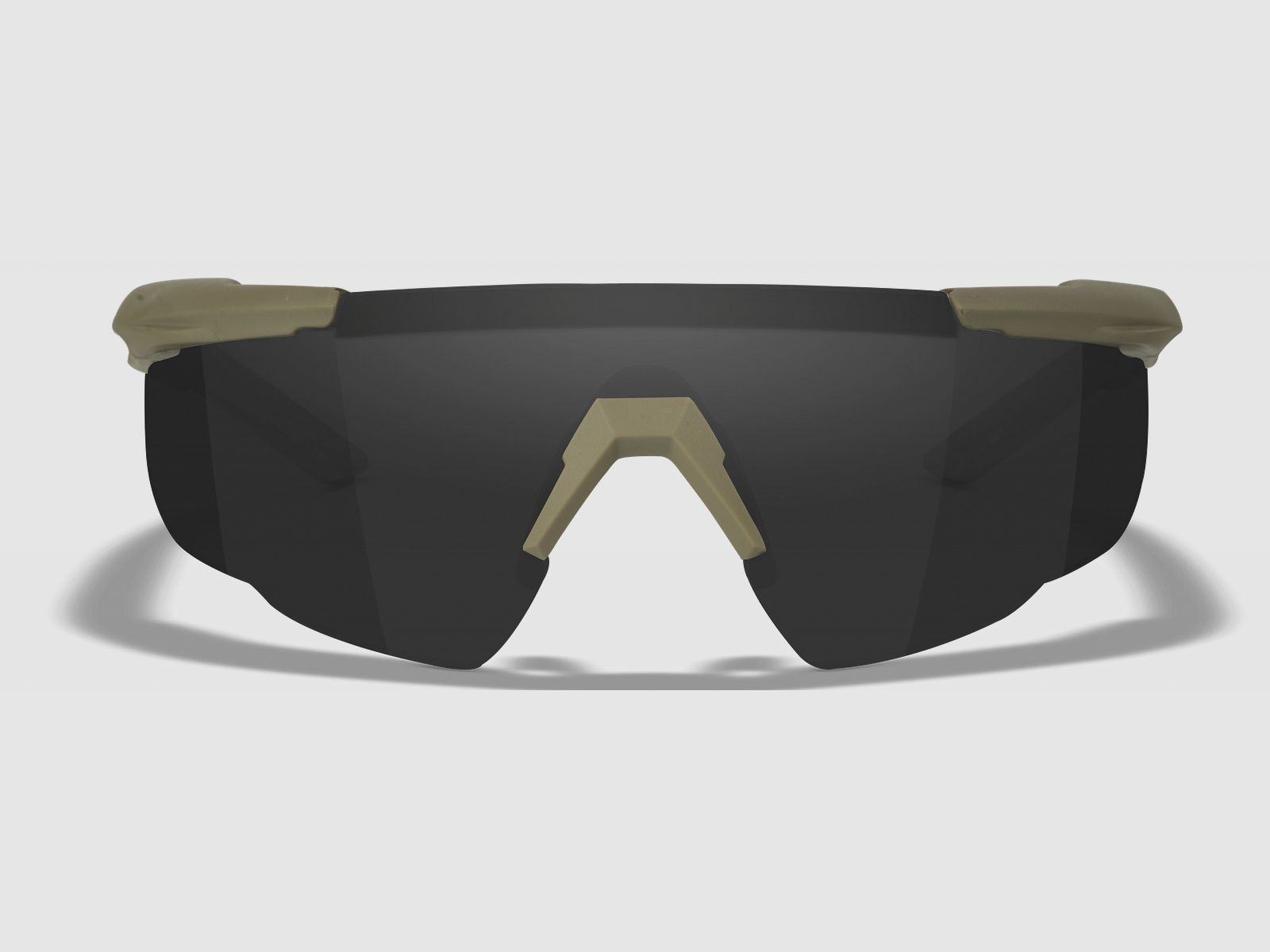 WX SABER Advanced Brille mit 3 Wechselgläsern, Gestellfarbe Matt Tarnfarbe