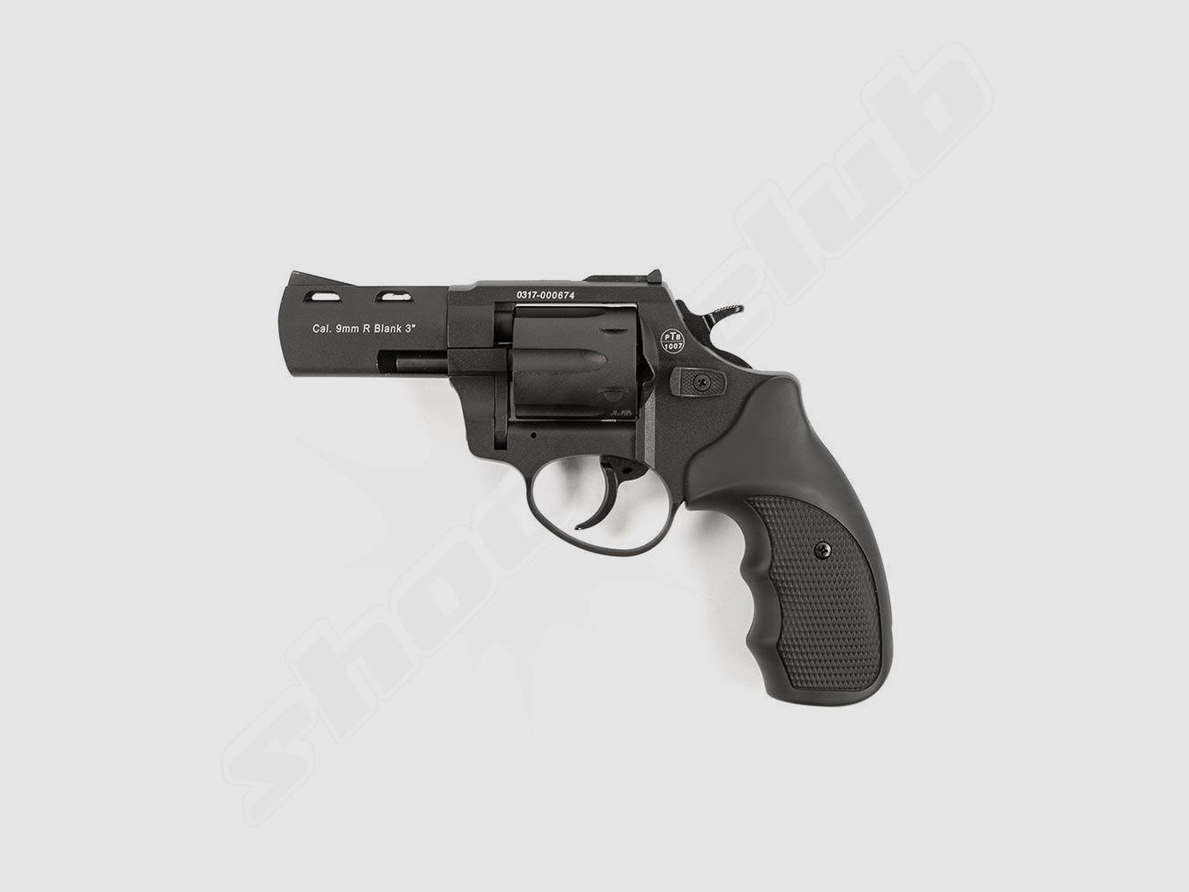 Zoraki R2 Schreckschussrevolver 3 Zoll Schwarz 9mm R.K. - Set