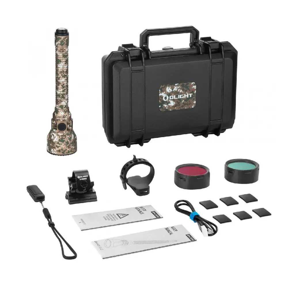 Jagdkit LED Taschenlampe wiederaufladbar Javelot Turbo 2 Olight Camouflage, Bild 1 von 5