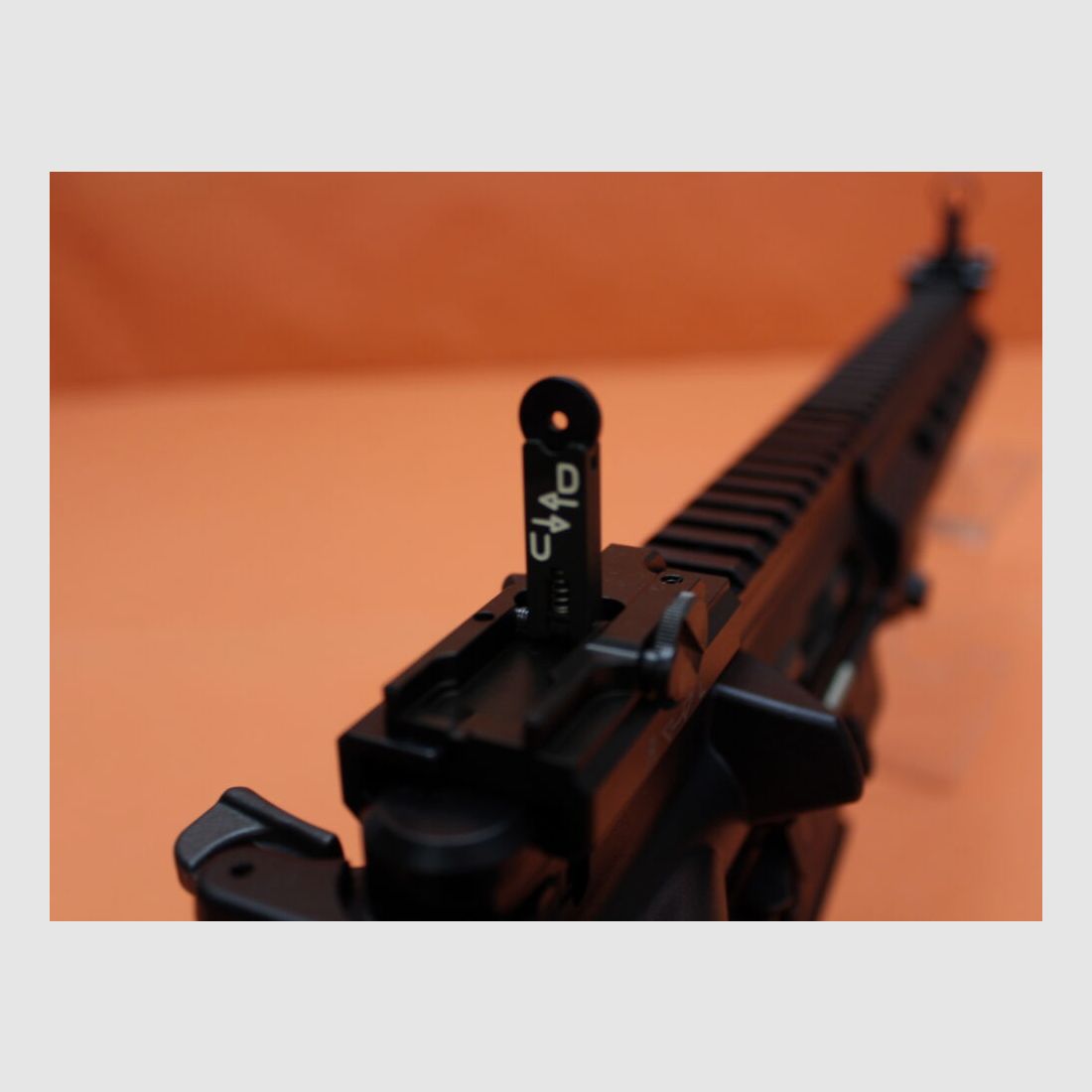 Heckler&Koch Ha.Büchse .223Rem Heckler&Koch/H&K MR223 A3 11" Lauf Schwarz HKey, Gas-Piston-System AR-15/HK416