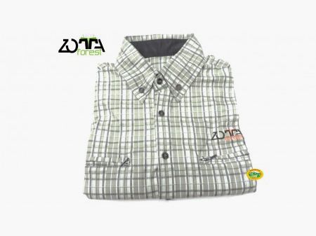 ZOTTA Beige Mikrofleece-Hemd