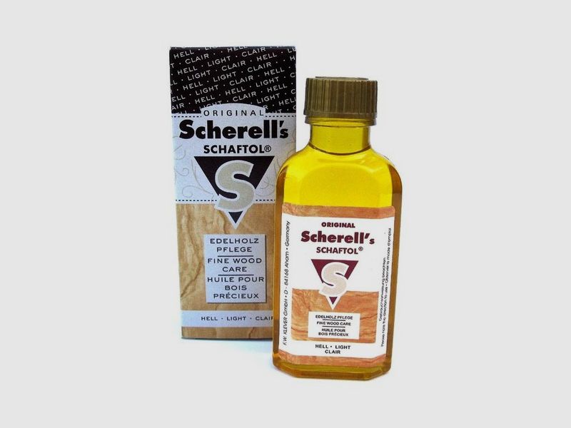 Scherell's Schaftol 50ml hell 50ml Reinigungszubehör für Waffen